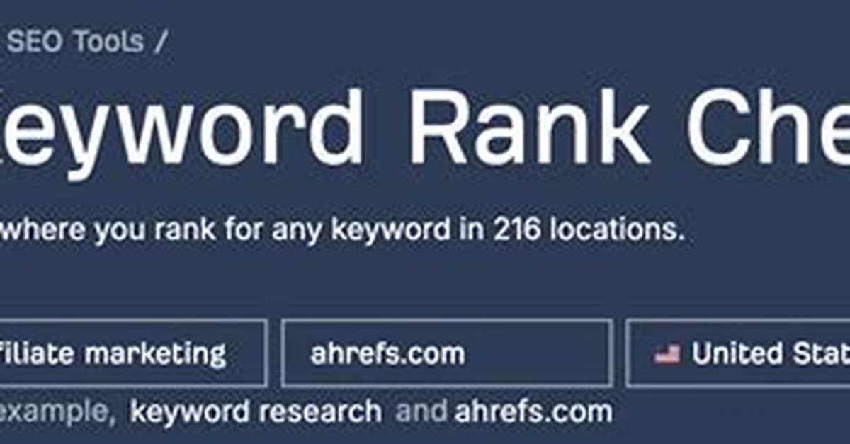 Ultimate Free Keyword Rank Checker | Get Accurate Keyword Rankings